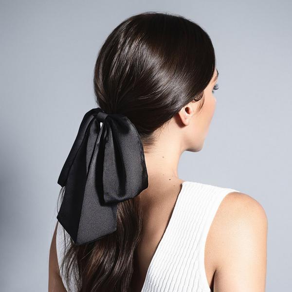 Ulta The Hair Edit  Runway Ribbon Bow Hook Satin Scrunchie