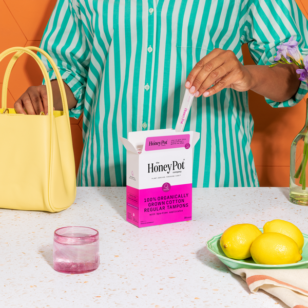 Ulta The Honey Pot Company  Organic Cotton Regular BPA-Free Applicator Tampons