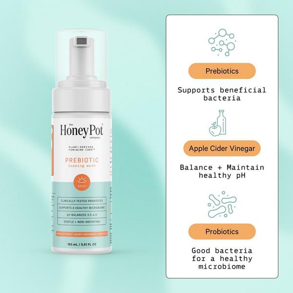 Ulta The Honey Pot Company  Prebiotic Foaming Vulva Wash