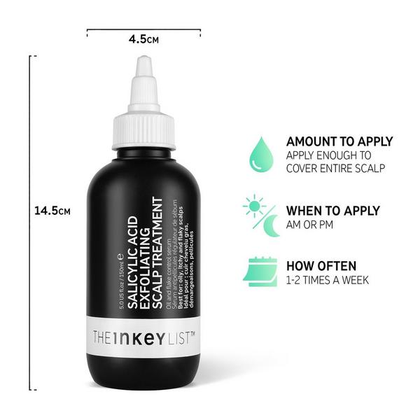 Ulta The INKEY List  Salicylic Acid Exfoliating Oily Scalp Treatment