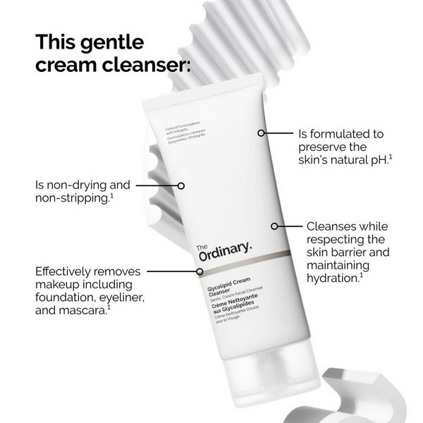Ulta The Ordinary  Glycolipid Cream Cleanser For Dry Skin And Makeup Removal