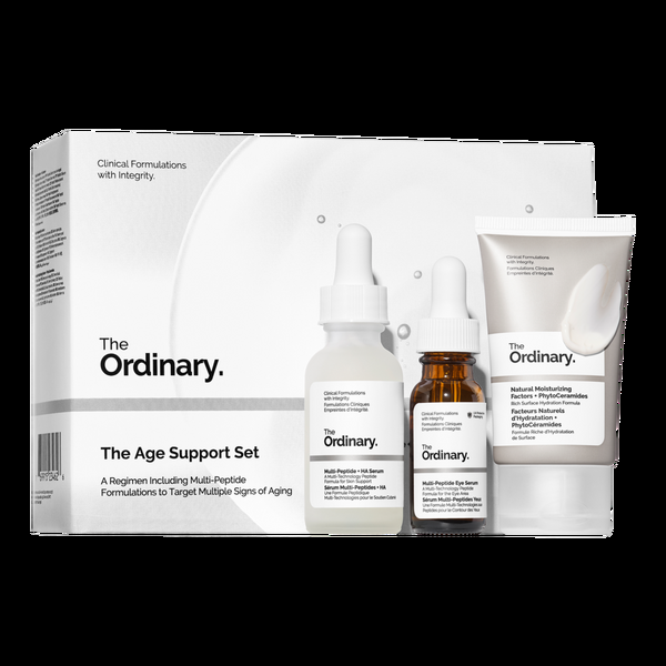 Ulta The Ordinary  The Age Support Set With Peptides