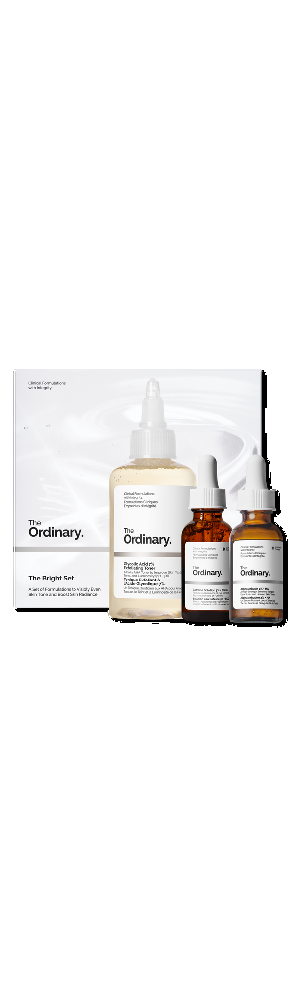 Ulta The Ordinary  The Bright Set with Glycolic Acid