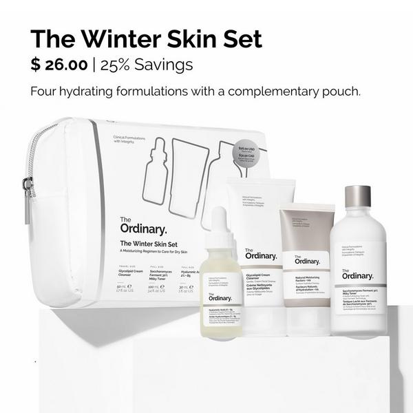 Ulta The Ordinary  The Winter Skincare Gift Set For Hydration