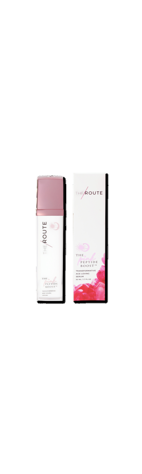 Ulta THE ROUTE  The Pink Peptide Boost - Growth Factor Serum