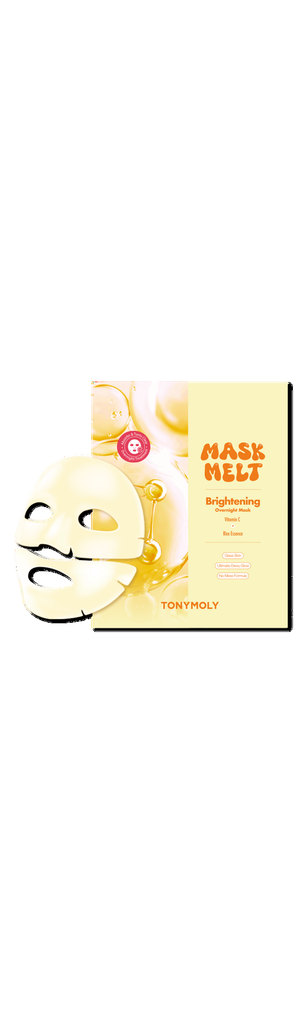 Ulta TONYMOLY  Mask Melt Vitamin C + Rice Overnight Hydrogel Mask