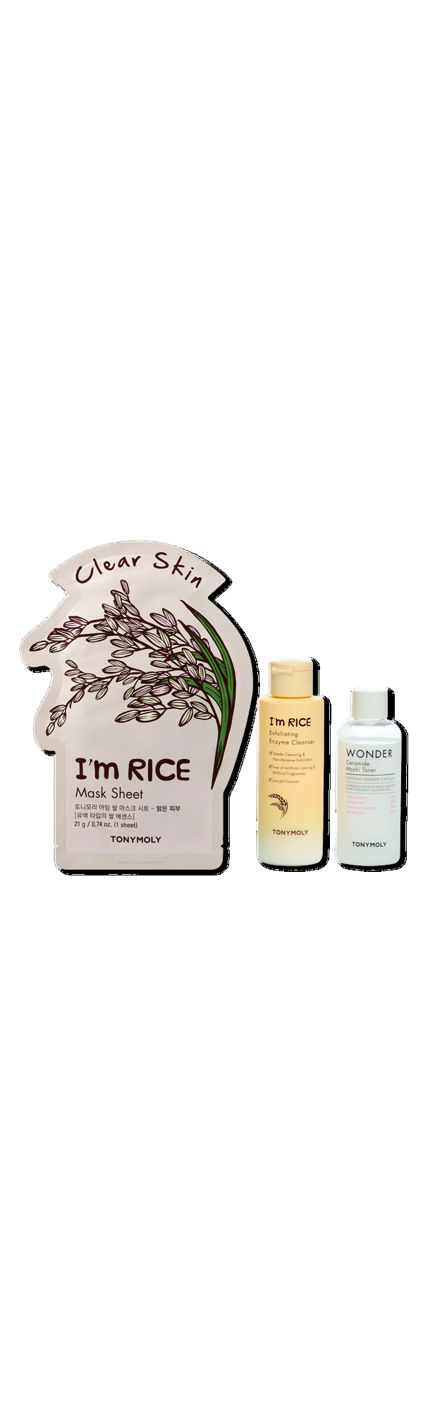 Ulta TONYMOLY  Skin Clarifying Rice Wonder Travel Trio