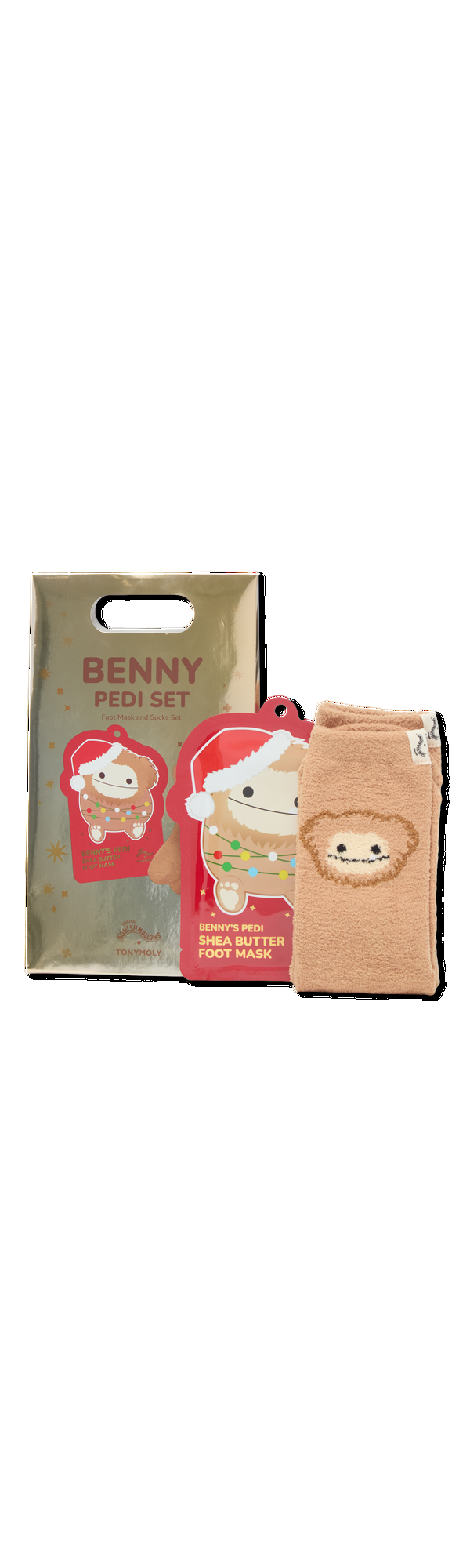 Ulta TONYMOLY  Squishmallows Benny Foot Mask and Socks Set
