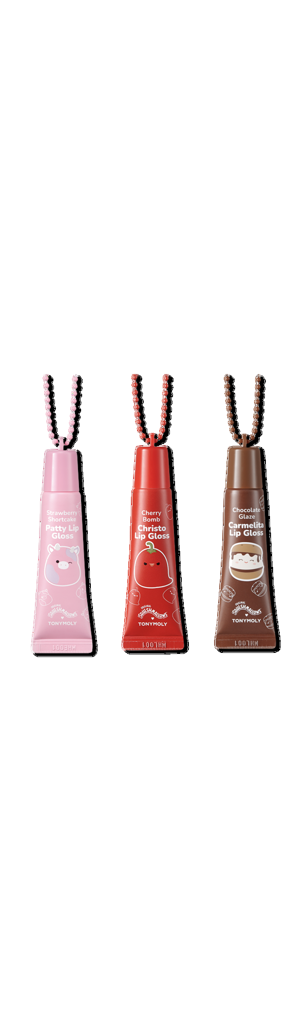 Ulta TONYMOLY  Squishmallows Flavor-ite Friends Lip Gloss Trio