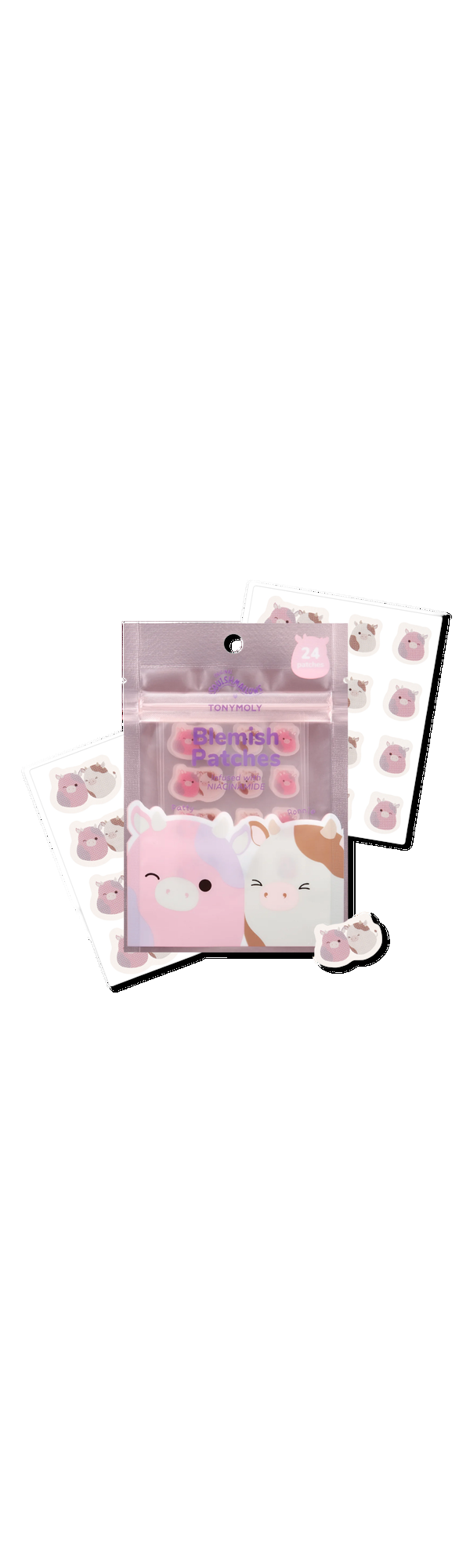 Ulta TONYMOLY  Squishmallows Hydrocolloid Blemish Patches
