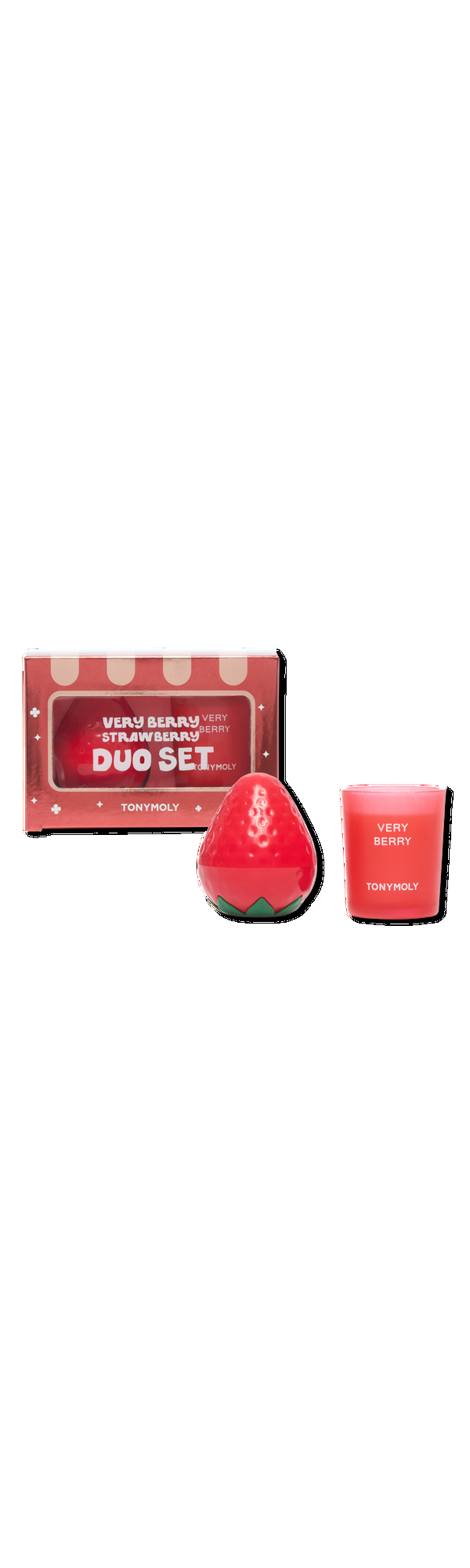 Ulta TONYMOLY  Very Berry Strawberry Hand Cream and Candle Set