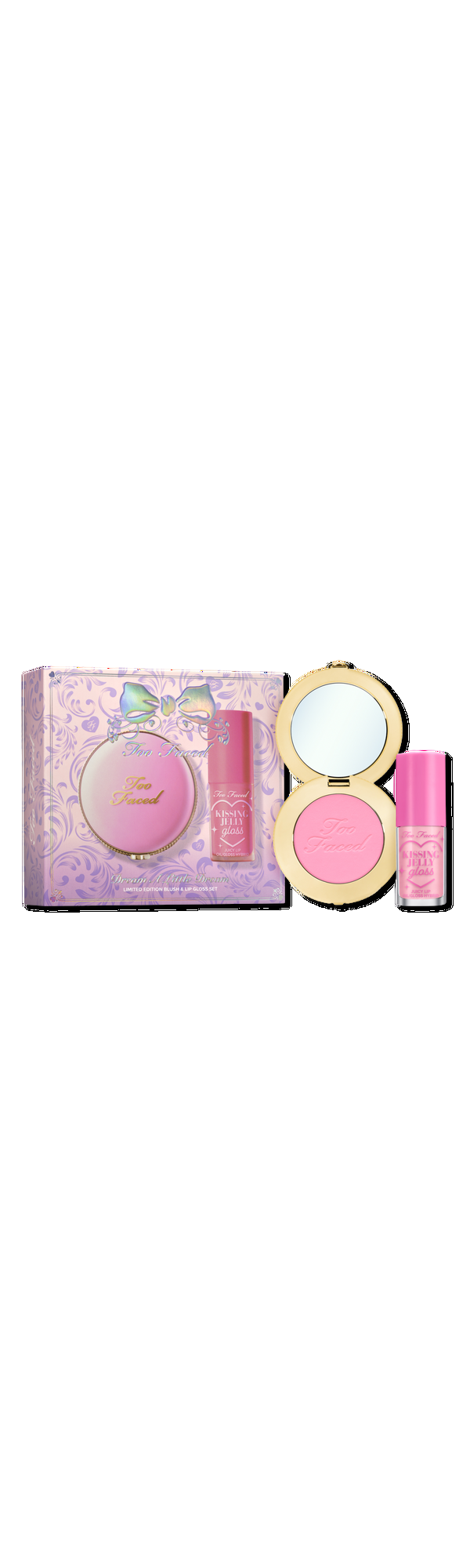 Ulta Too Faced  Dream A Little Dream Blush & Lip Gloss Set