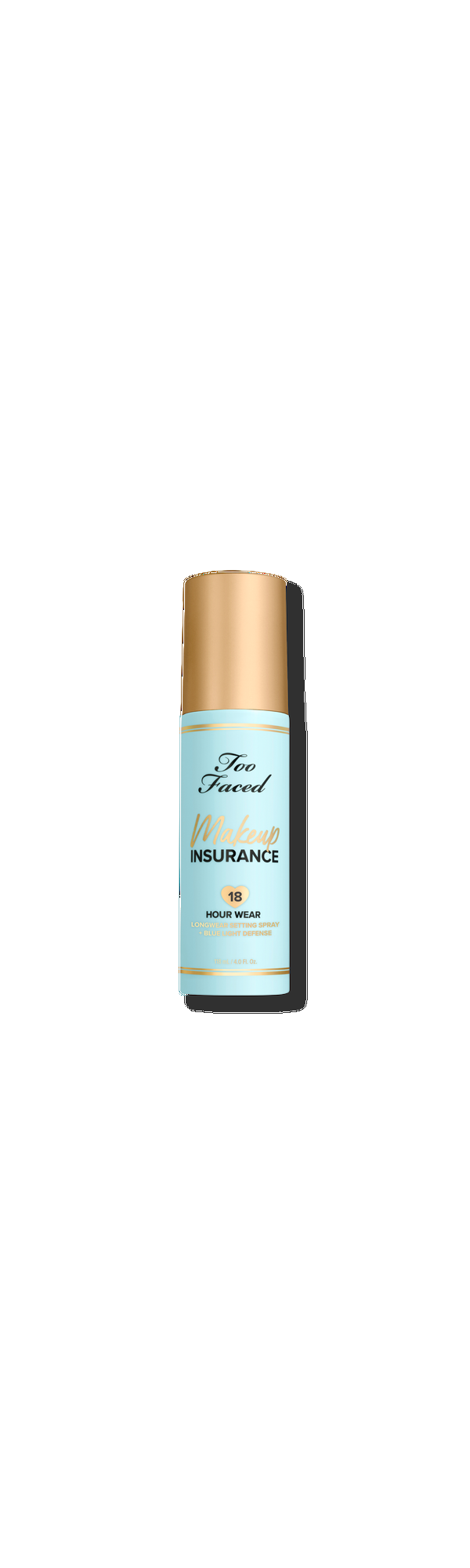 Ulta Too Faced  Makeup Insurance Longwear Setting Spray + Blue Light Defense