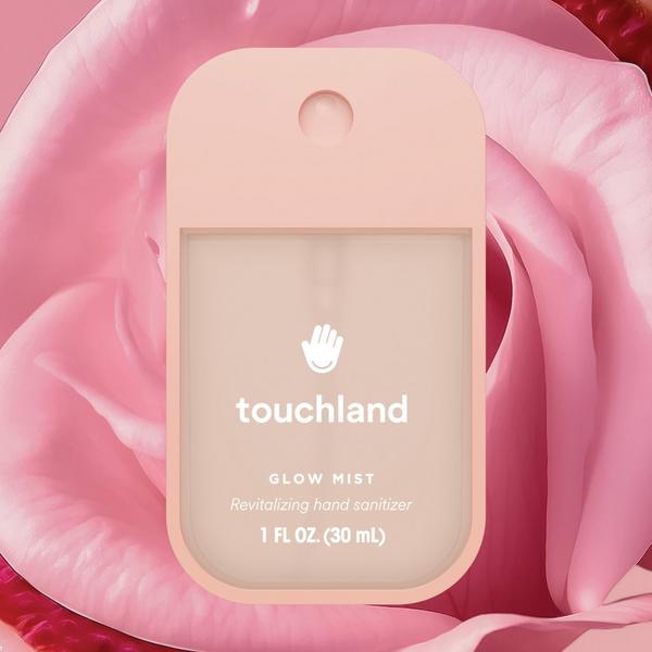Ulta Touchland  Glow Mist Rosewater Revitalizing Hand Sanitizer