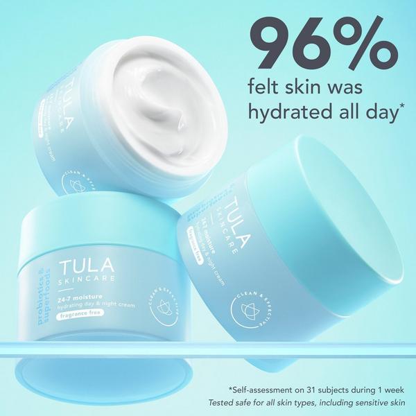 Ulta TULA  24-7 Moisture Fragrance Free Hydrating Day & Night Cream