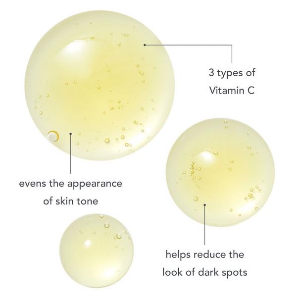 Ulta TULA  Brightening Treatment Drops Triple Vitamin C Serum