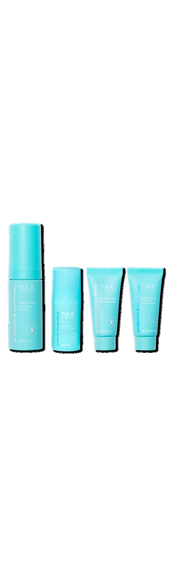 Ulta TULA  Clear Skin Starters Travel-Size Acne & Blemish Fighting Kit