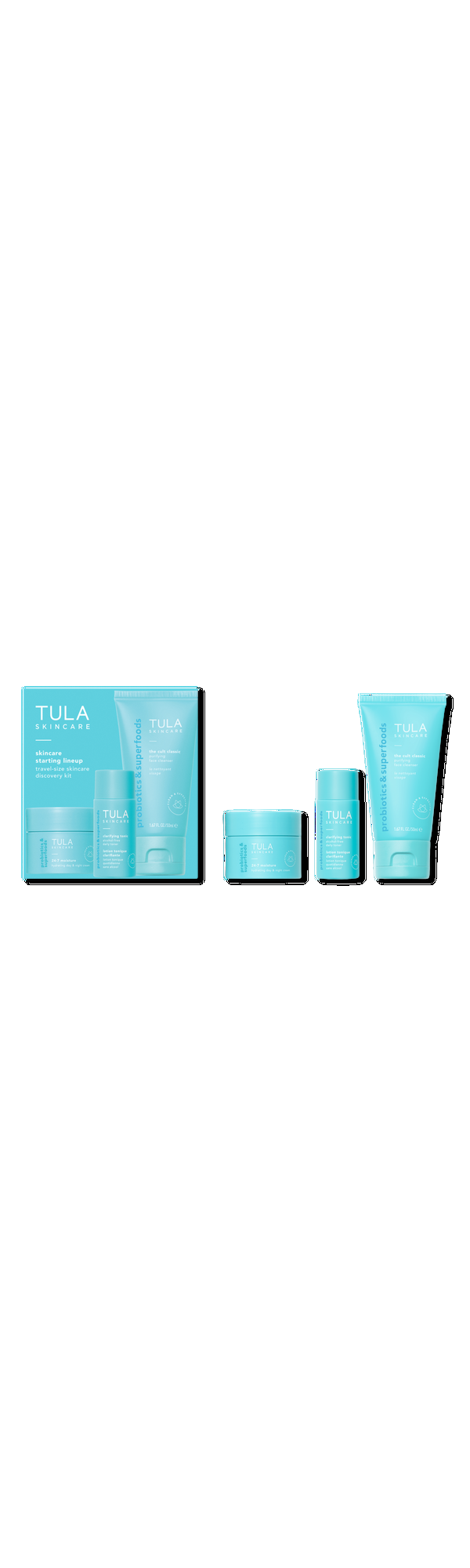 Ulta TULA  Skincare Starting Lineup Travel-Size Skincare Discovery Kit
