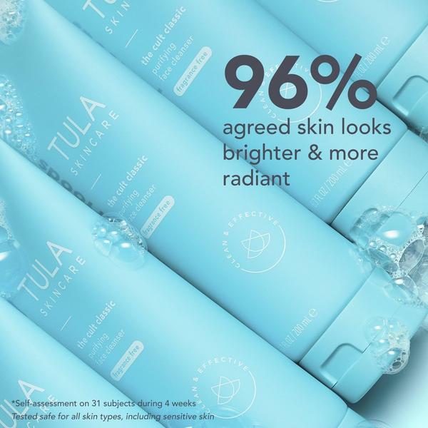 Ulta TULA  The Cult Classic Fragrance Free Purifying Face Cleanser