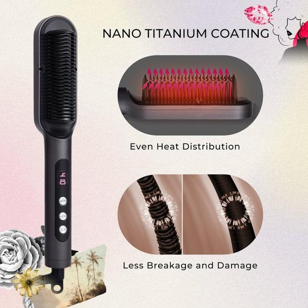 Ulta TYMO Beauty  Ring Plus Ionic Hair Straightening Comb