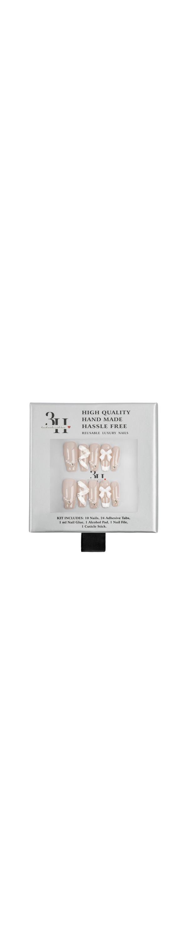 Ulta 3H Nails  Blush Ballet Handmade Press-On Nails
