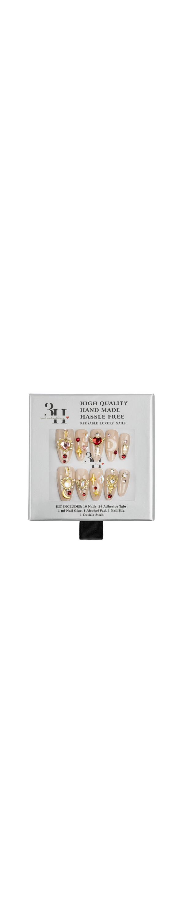 Ulta 3H Nails  Lunar Bloom Handmade Press-On Nails