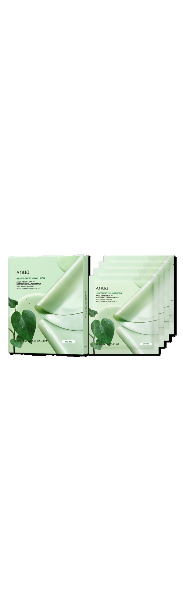 Ulta ANUA  Heartleaf 70 Soothing Collagen Mask
