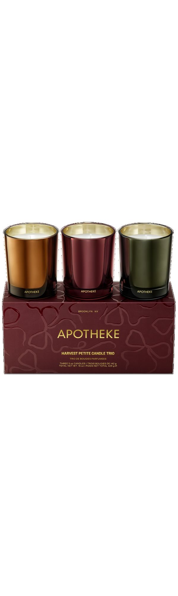 Ulta APOTHEKE  Harvest Petite Scented Candle Trio