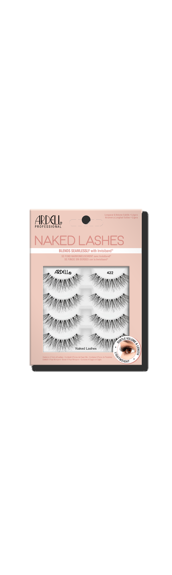 Ulta Ardell  Naked False Lash #422 Multipack
