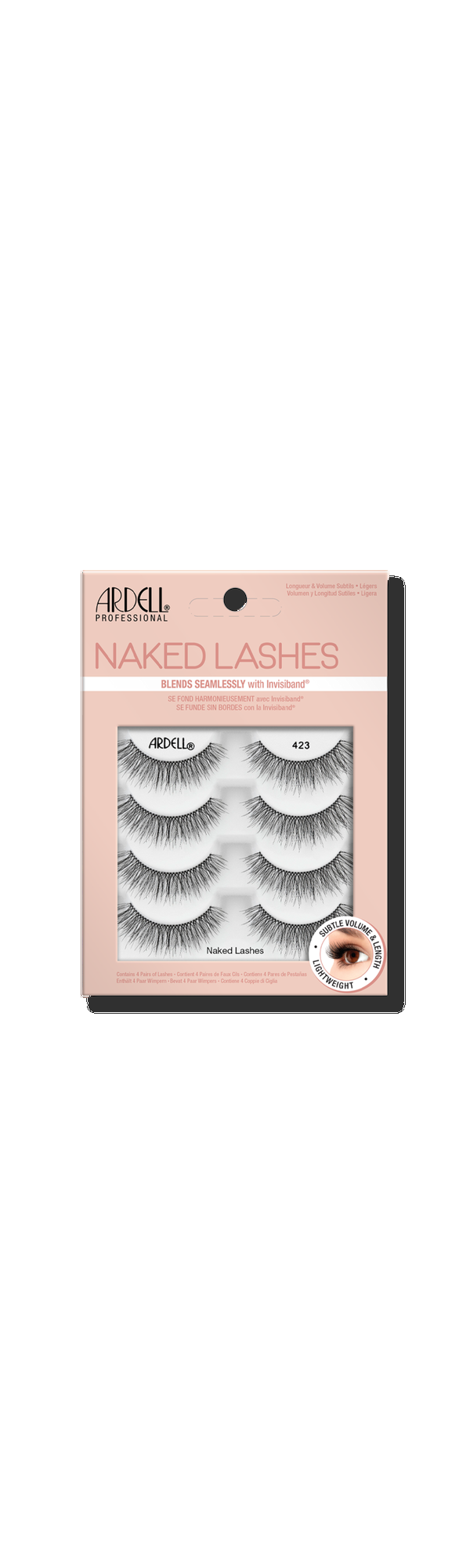 Ulta Ardell  Naked False Lash #423 Multipack