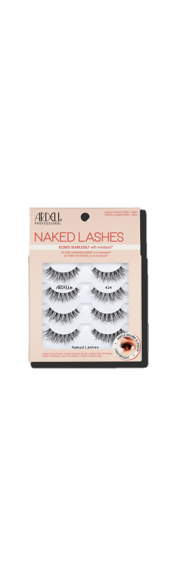 Ulta Ardell  Naked False Lashes #424 Multipack