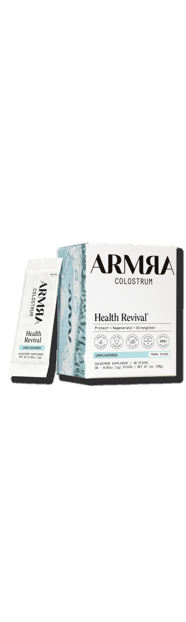 Ulta ARMRA Colostrum  Health Revival Travel Sticks