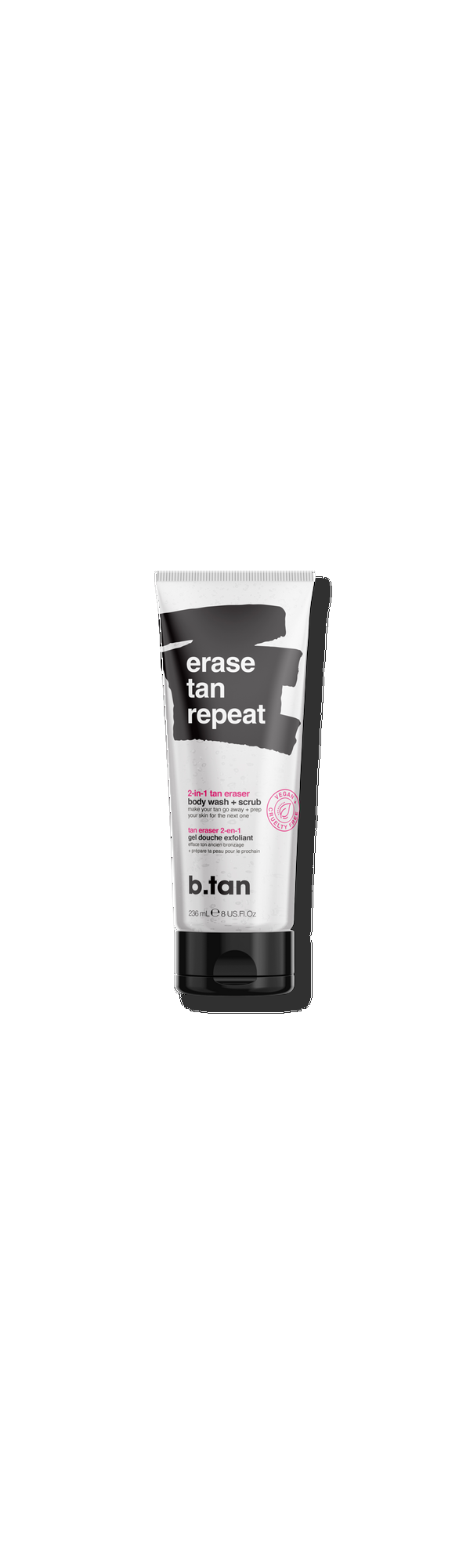 Ulta b.tan  Erase Tan Repeat 2-in-1 Body Wash + Scrub