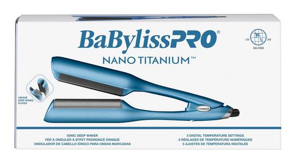 Ulta BaBylissPRO  Nano Titanium Ionic Deep Waver