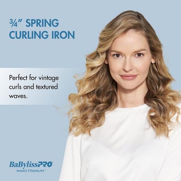 Ulta BaBylissPRO  Nano Titanium Spring Curling Iron