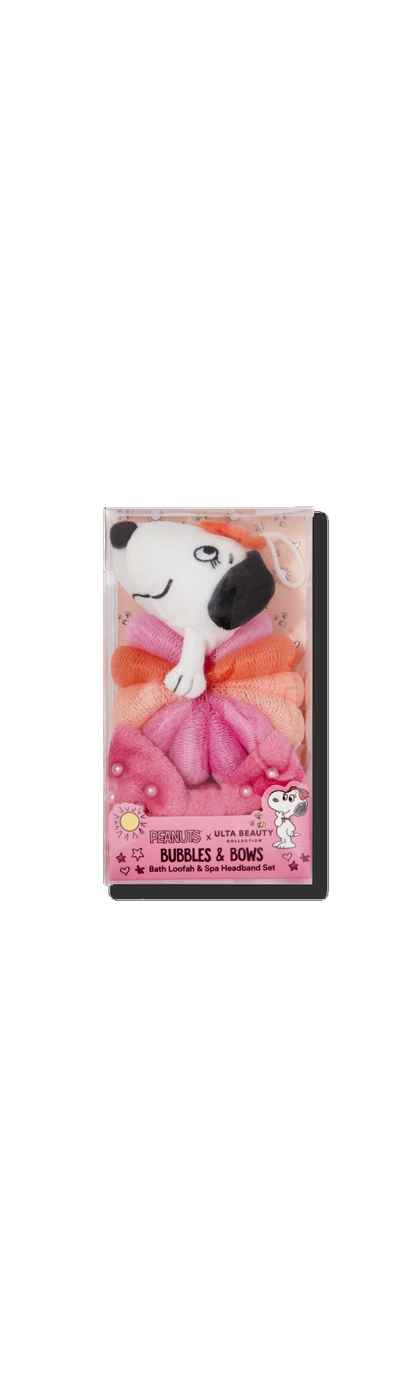 Ulta ULTA Beauty Collection  Peanuts x UBC Bubbles & Bows Spa Headband and Loofah Set
