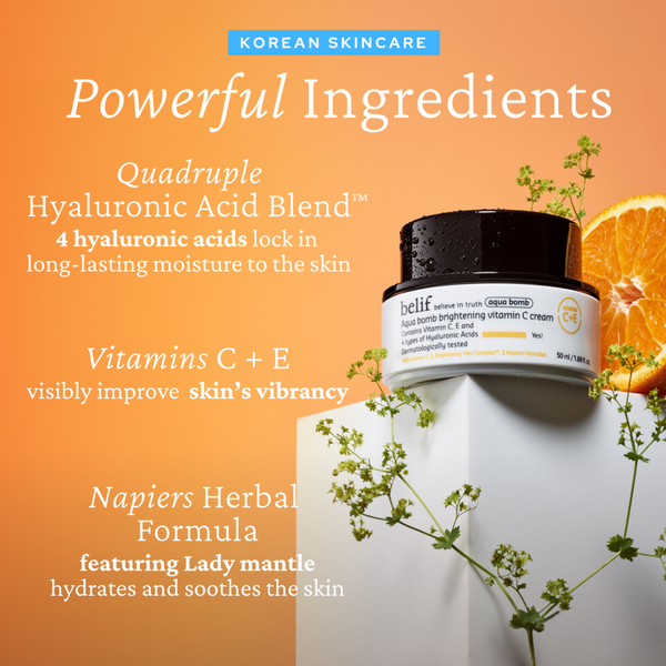 Ulta Belif  Aqua Bomb Brightening Vitamin C Cream