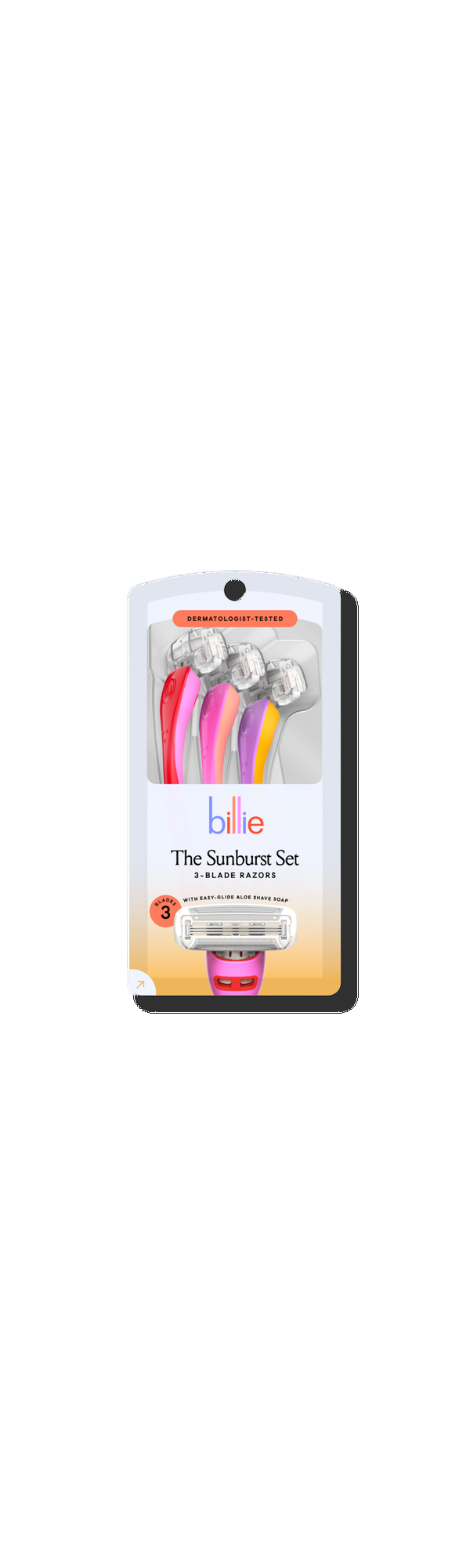 Ulta billie  Sunburst Disposable Razor