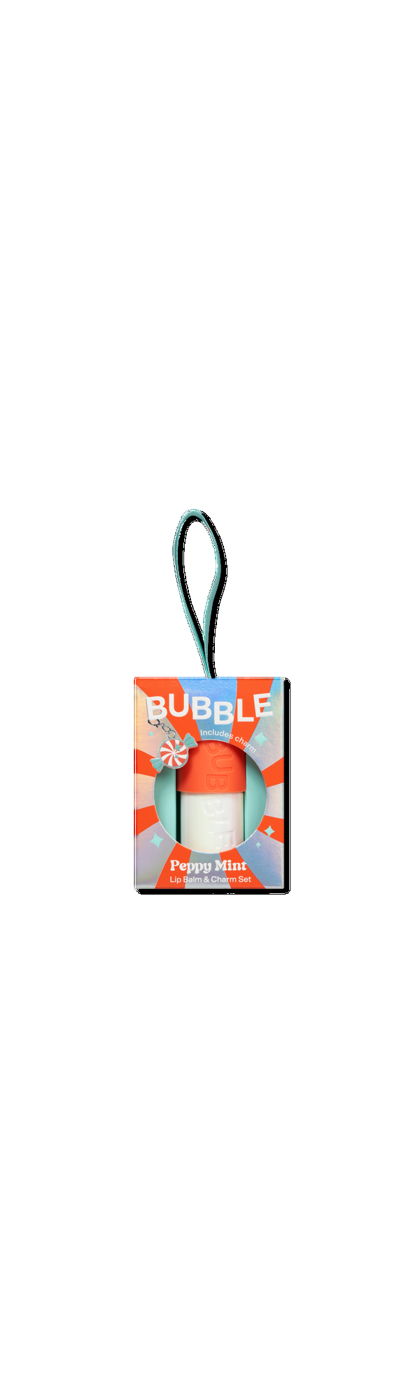Ulta Bubble  Peppy Mint Lip Balm & Charm Set