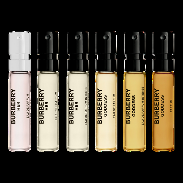 Ulta Burberry  Perfume Sampler 6-Piece Gift Set