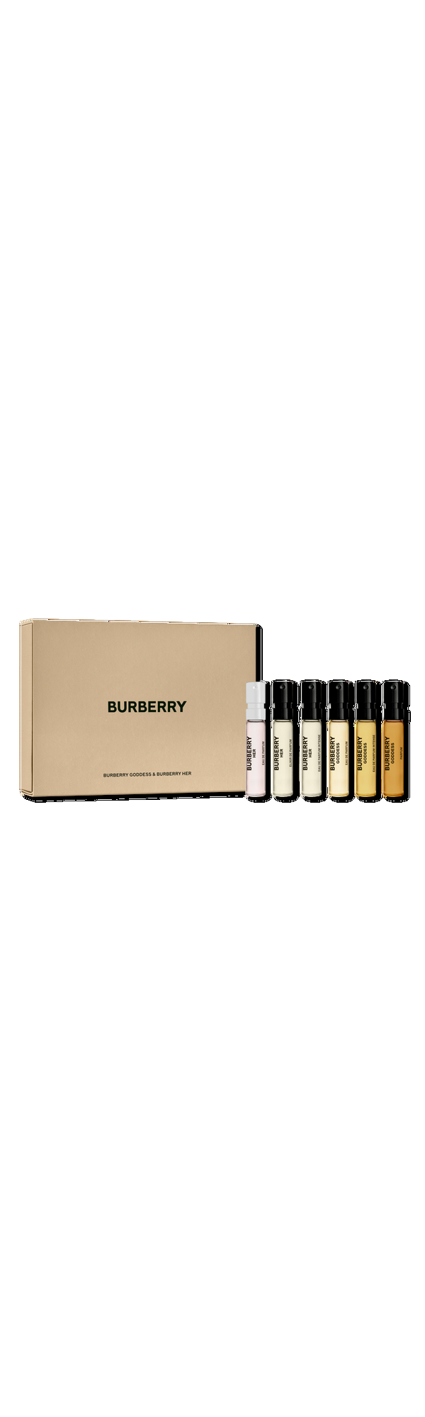 Ulta Burberry  Perfume Sampler 6-Piece Gift Set