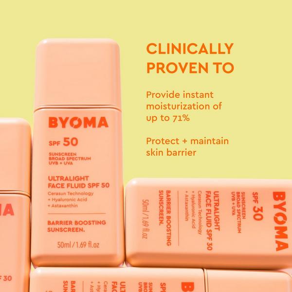 Ulta BYOMA  Ultra-Lightweight Face Fluid SPF 50