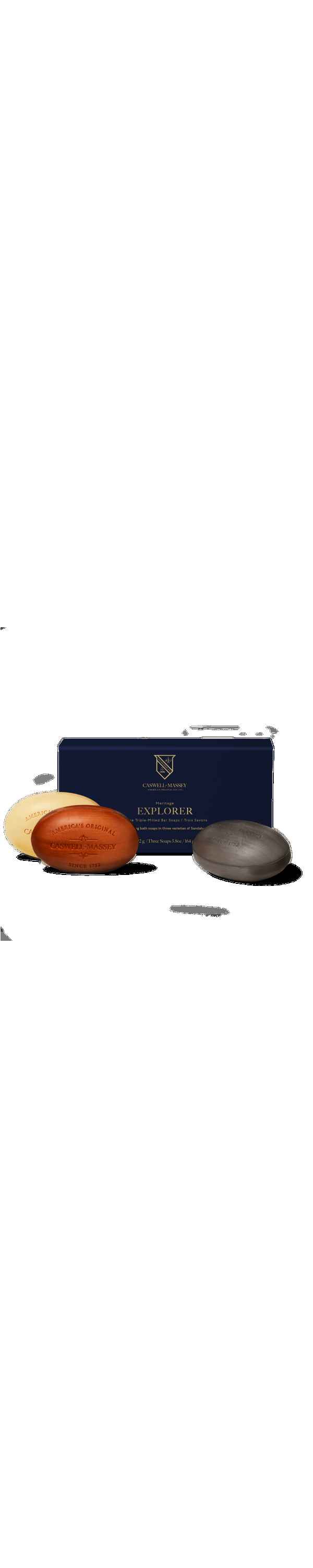 Ulta Caswell-Massey  Sandalwood Explorer Soap Set