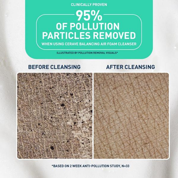 Ulta CeraVe  Balancing Air Foam Facial Cleanser