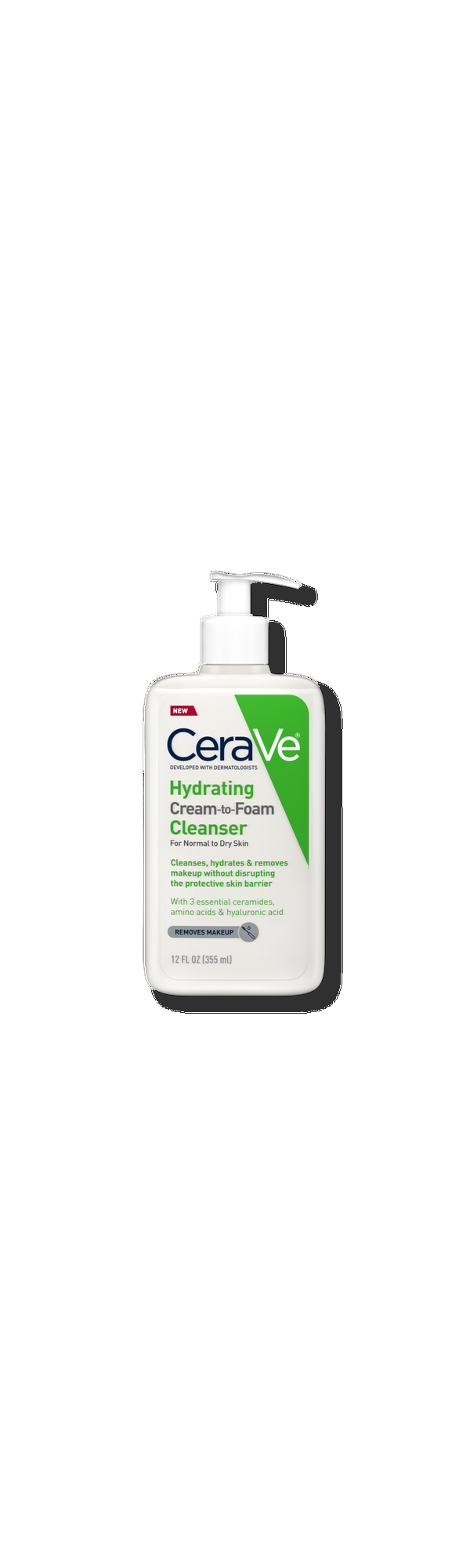 Ulta CeraVe  Hydrating Cream-to-Foam Cleanser