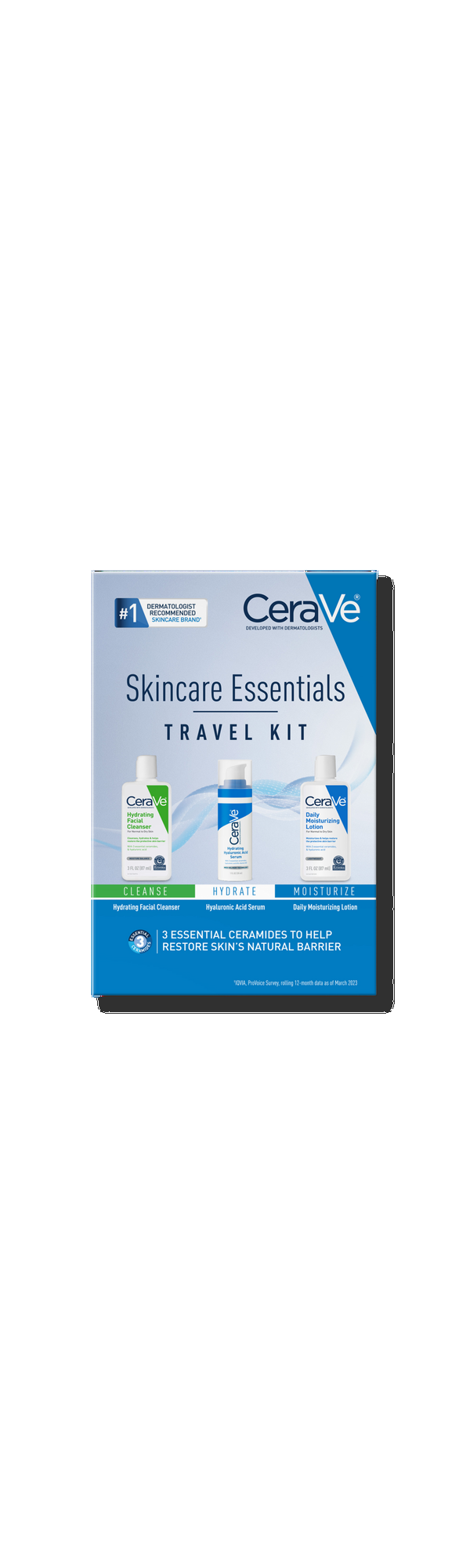 Ulta CeraVe  Skincare Essentials Travel Size Kit