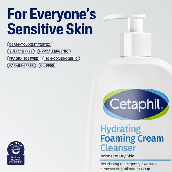 Ulta Cetaphil  Hydrating Foaming Cream Cleanser