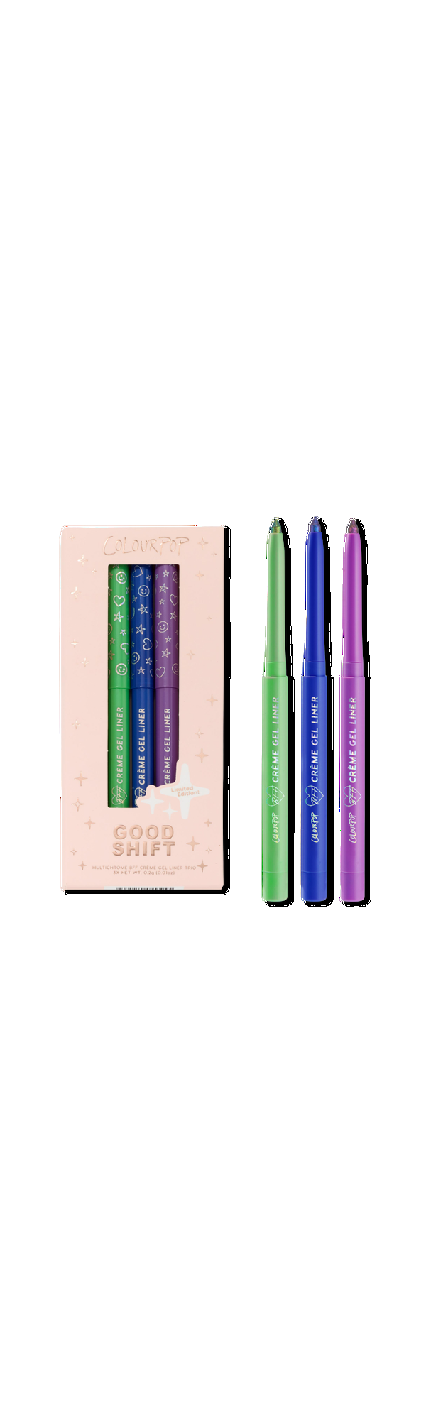 Ulta ColourPop  BFF Crème Gel Liner Trio Kit