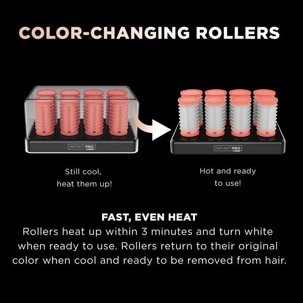 Ulta Conair  8-Piece Color Changing Hot Roller Set