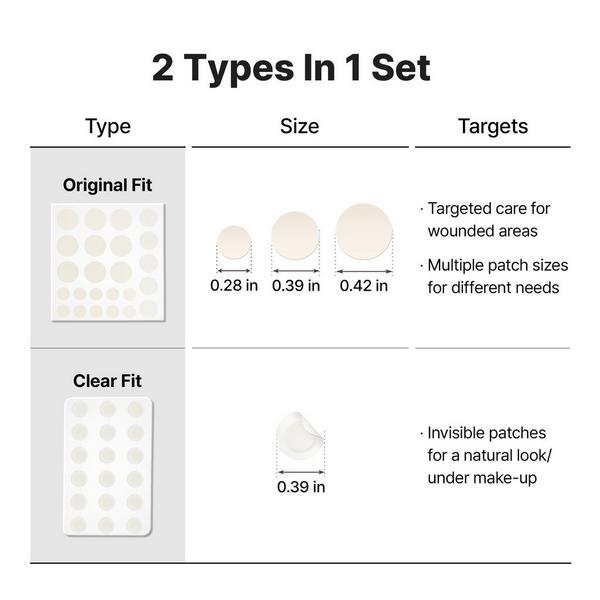 Ulta COSRX  Master Patch Hydrocolloid Patches Set
